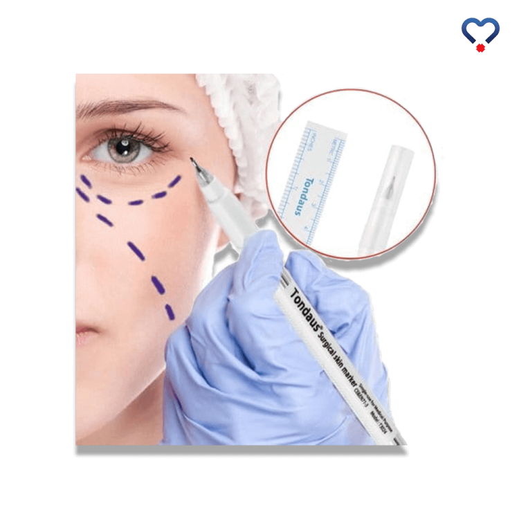 Pisak, flamaster, marker medyczny, chirurgiczny do rysunku wstępnego REF TD01