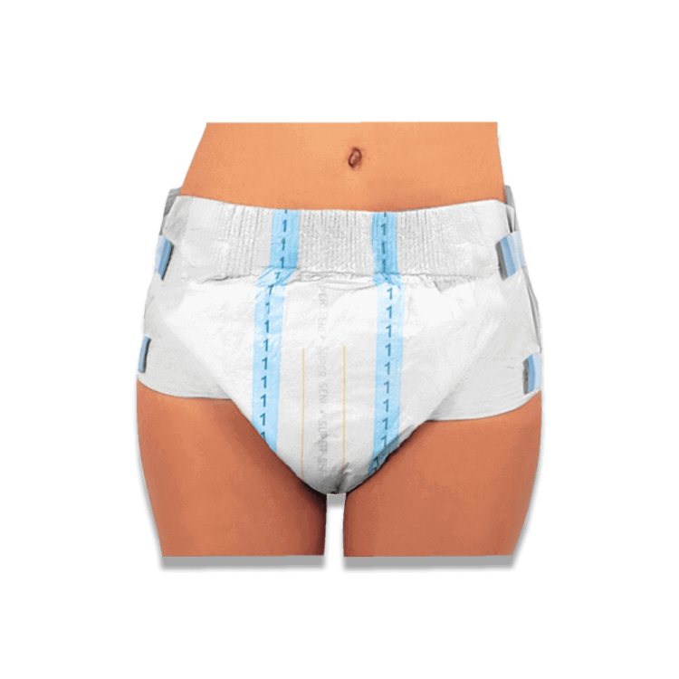 Pieluchomajtki Super Seni Large na manekinie