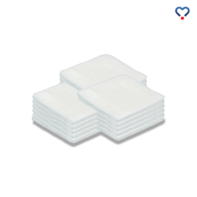 Kompresy gazowe niejałowe 13 nitek 8 warstw 10 cm x 10cm 100 szt.