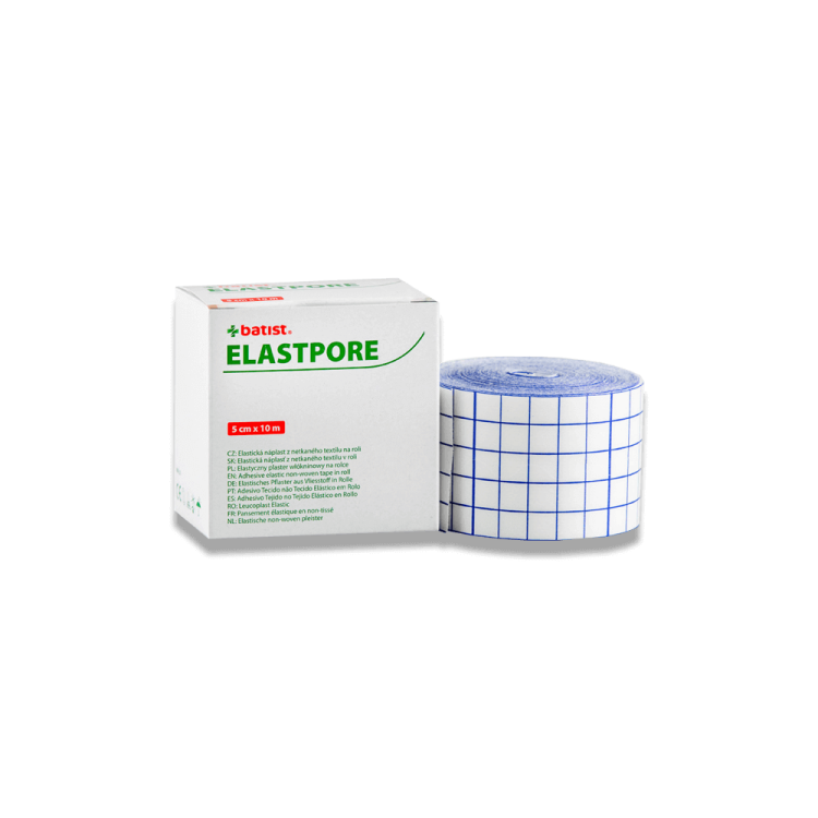 Przylepiec chirurgiczny włókninowy Elastopore Batist 5 cm x 10 m