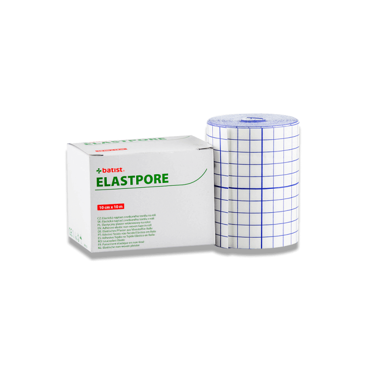 Przylepiec chirurgiczny włókninowy Elastopore Batist 10 cm x 10 m