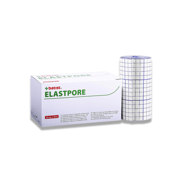 Przylepiec chirurgiczny włókninowy Elastopore Batist 15 cm x 10 m