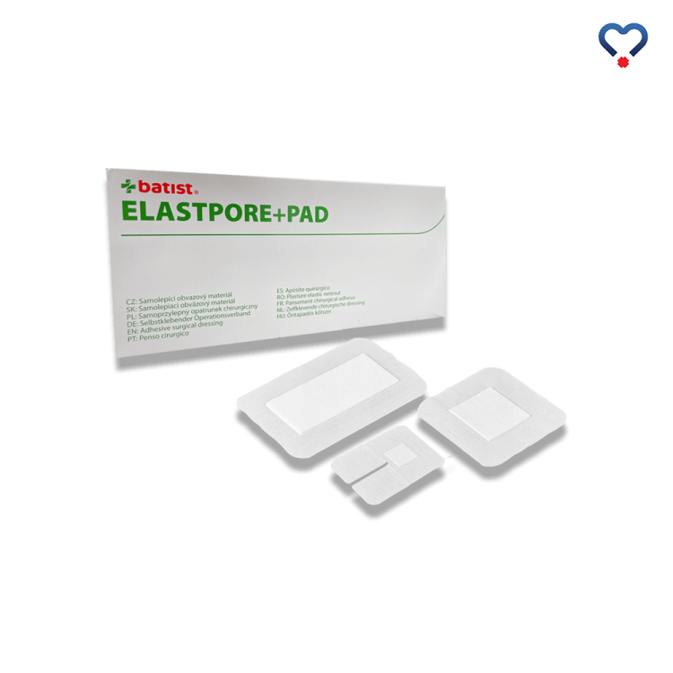 Plaster ELASTOPORE + PAD z opatrunkiem firmy Batist
