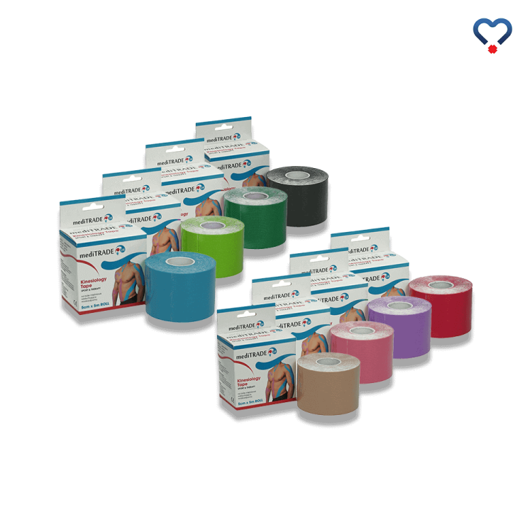 Taśmy Kinesio Tape 5cm x5m. Taśmy do kinezjotapingu