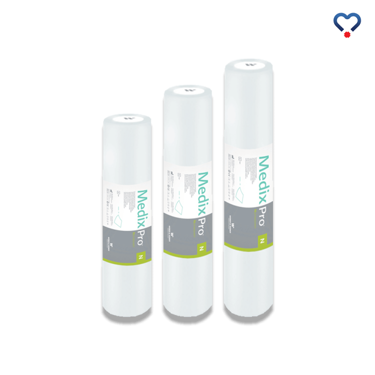 Medixpro podkład włókninowy w rolce w kolorze białym