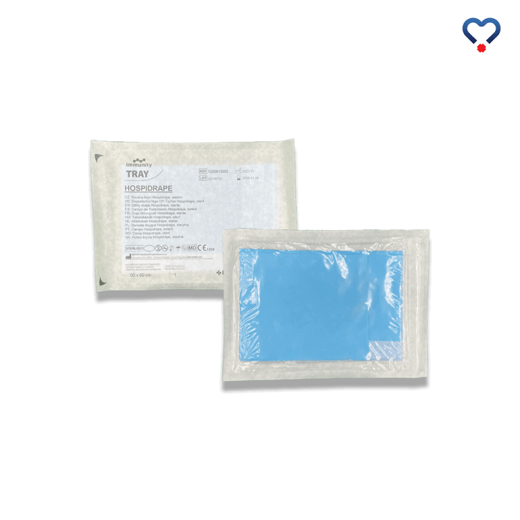 Serweta kryjąca Hospidrape sterylna Immunity Tray 50 x 60 cm