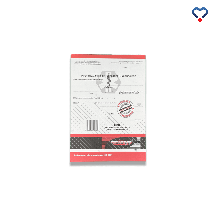 Druk Informacja dla lekarza kierującego POZ
