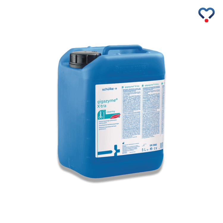 GIGAZYME X-tra preparat myjąco-dezynfekujący do manualnego przygotowania narzędzi i endoskopów do ponownego użytku, kanister 5 litrów