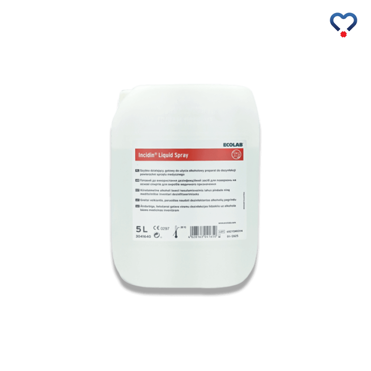 Incidin Liquid Spray środek do dezynfekcji powierzchni kanister 5l