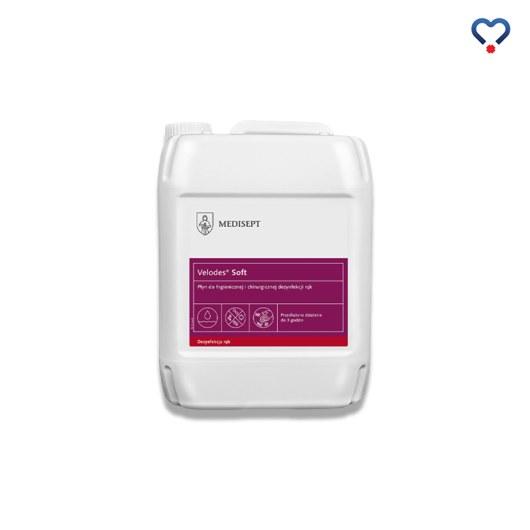 VELODES SOFT płyn do dezynfekcji rąk 5l