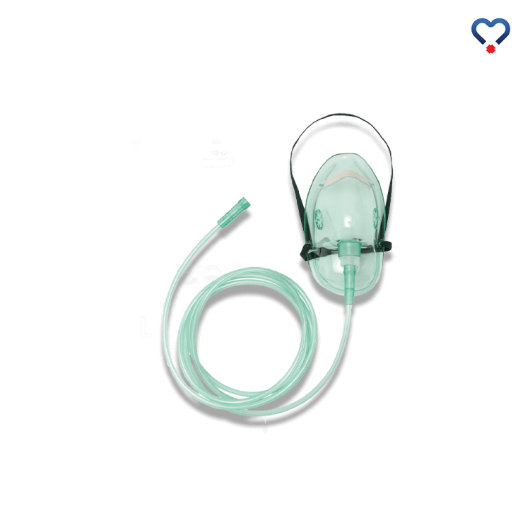 Maska tlenowa z drenem dla dorosłych XL