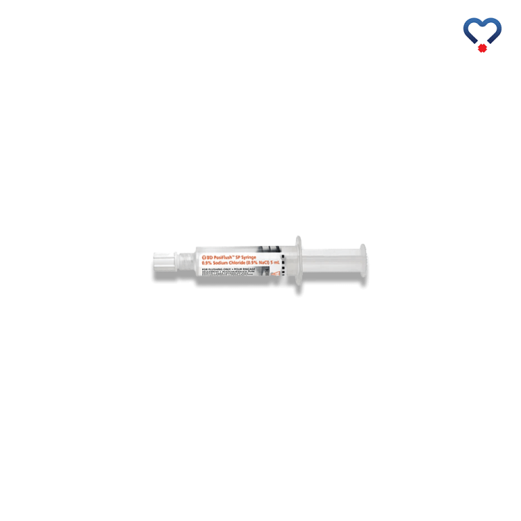 Posiflush strzykawka z solą fizjologiczną 5 ml
