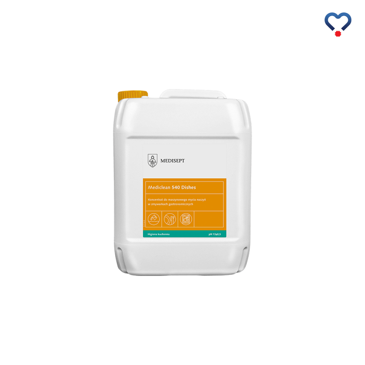 MEDICLEAN MC 540 - 10l płyn do naczyń w zmywarkach
