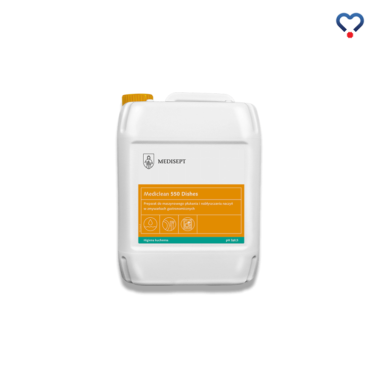 Mediclean MC 550 - 5l nabłyszczacz do zmywarki