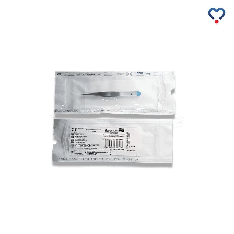 Pęseta okulistyczna Jewelers jałowa opakowanie 25 sztuk