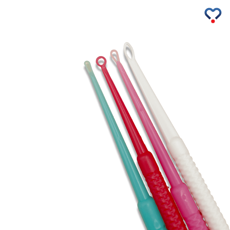 Kolorowe pętle do usuwania woszczyny