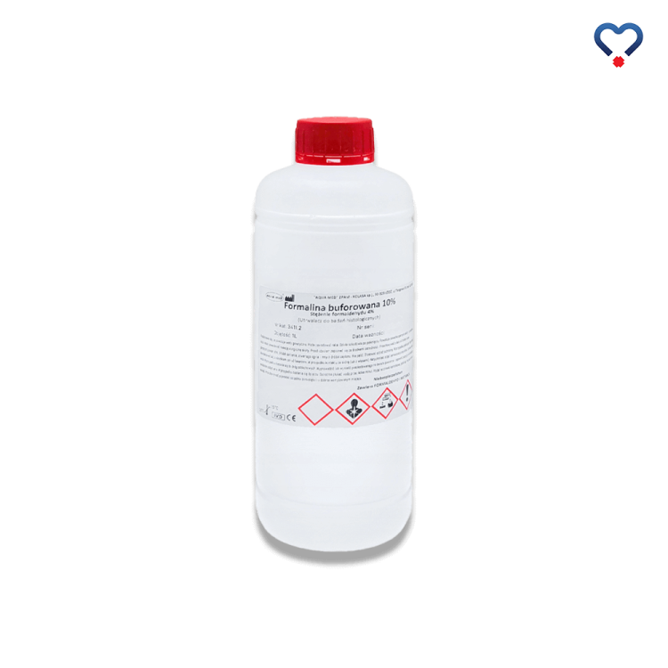 Formalina buforowana 10%  w butelce o pojemności 1 litr