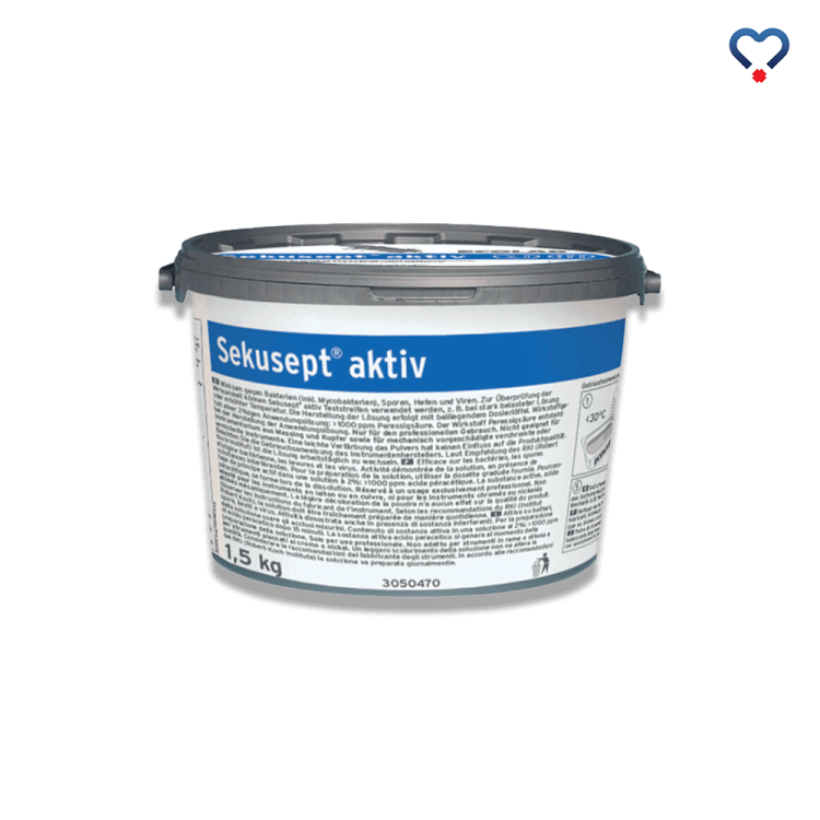 Preparat do dezynfekcji narzędzi i endoskopów Sekusept Activ 1,5kg numer referencyjny 3050490