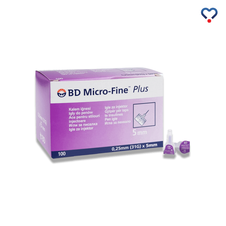 Igły do penów BD Microfine 320518 5mm 0,25 mm x 5 mm 31g