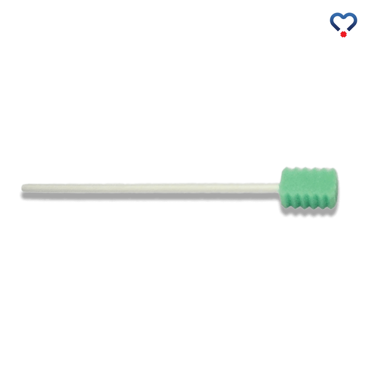 Gąbki do jamy ustnej Zarys 50 sztuk zielone