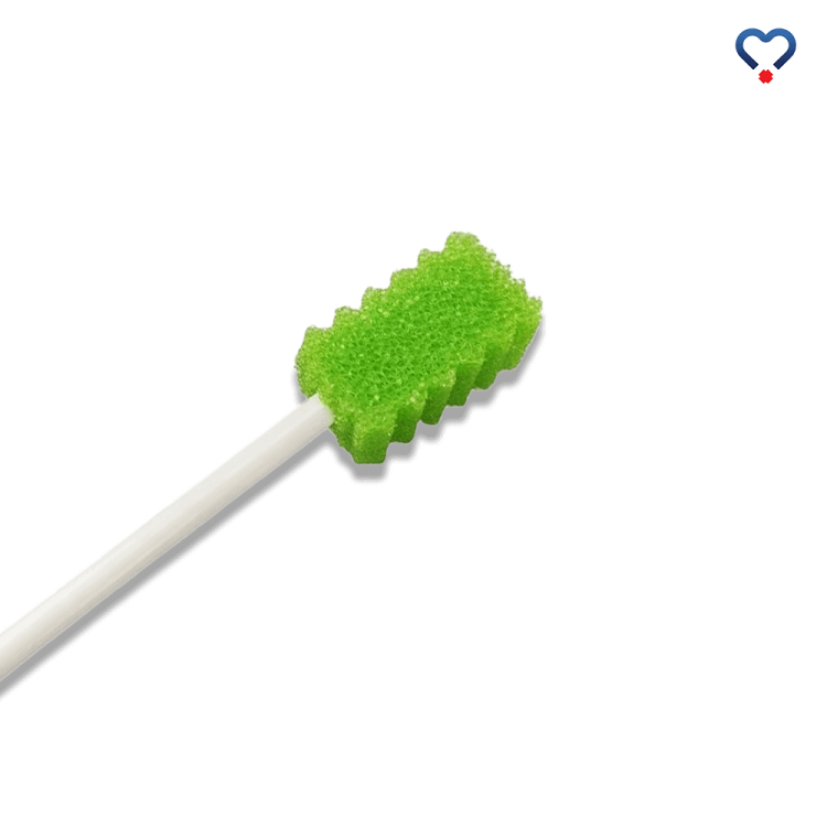 Gąbka do jamy ustnej dla pacjenta paliatywnego