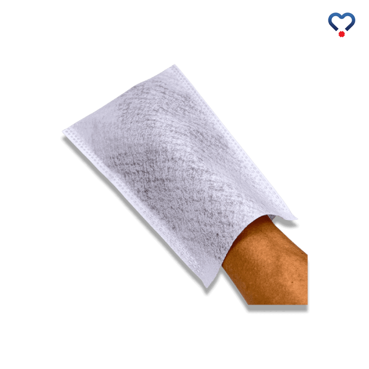 Myjka sucha rękawica do mycia pacjenta leżącego firmy Sinmed